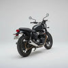 B Twinn stainless steel slip-on exhaust for Triumph Street Twin 900 motorcycle