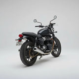 B Twinn stainless steel slip-on exhaust for Triumph Street Twin 900 motorcycle