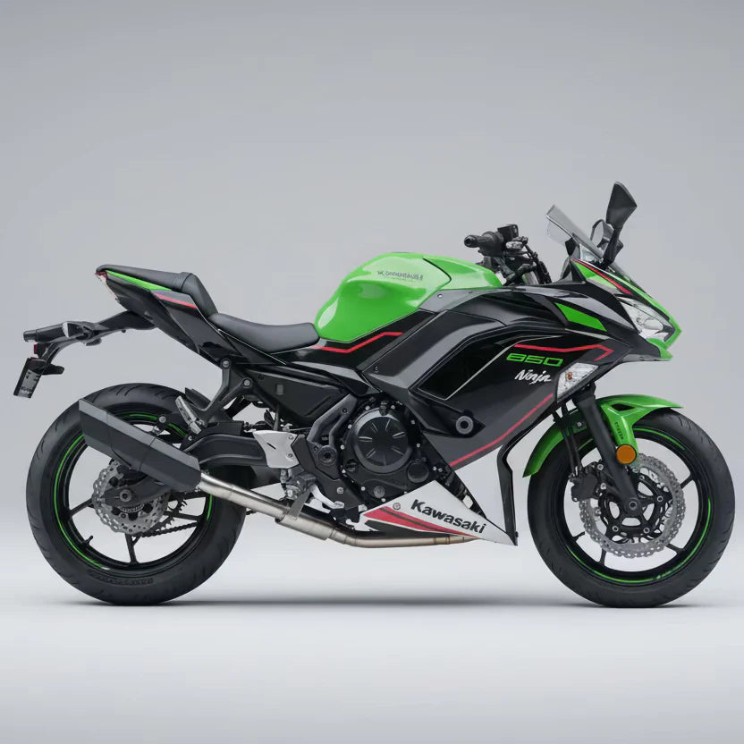 Barrel Rogue 2.0 full system stainless steel exhaust for Kawasaki Ninja 650 motorcycle