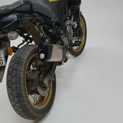 Barrel Storm exhaust Suzuki V Strom 650 with mid pipe performance touring exhaust India