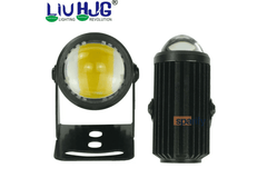 LIU HJG Mini Driving Fog Lights 40W Dual Colour For universal Motorcycle/Scooters/Cars/Jeeps( UPGRADED VERSION)