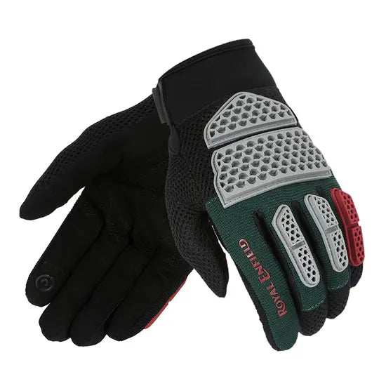 Royal Enfield Street Ace V2 Riding Gloves Green