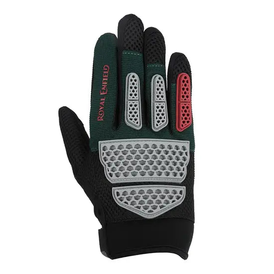 Royal Enfield Street Ace V2 Riding Gloves Green