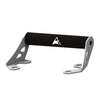 Auto Engina GPS Mount for Triumph Scrambler 400X in black with aluminium rod and stainless steel brackets