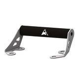 Auto Engina GPS Mount for Triumph Scrambler 400X in black with aluminium rod and stainless steel brackets