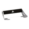 Auto Engina GPS Mount for Triumph Scrambler 400X in black with aluminium rod and stainless steel brackets