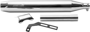 Silver Stallion Ranger performance exhaust for BSA Gold Star 650 silver black matte brushed