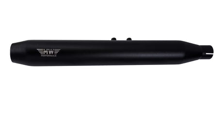 Motowings Short Barrel Exhaust Black for Royal Enfield Classic 350 500 Stainless Steel Performance Silencer