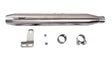 Motowings Type 1 Short Barrel Steel Matt Exhaust for Royal Enfield Classic 350 500 Performance Silencer
