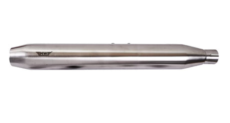 Motowings Type 1 Short Barrel Steel Matt Exhaust for Royal Enfield Classic 350 500 Performance Silencer