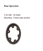 Brass Chain and Sprocket Kit BSORC CL272 for Royal Enfield Thunderbird 350 Classic 350 16T 38T 102 Links
