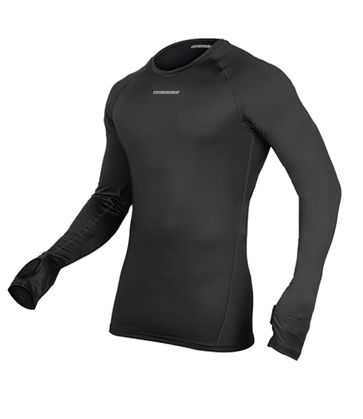 Cramster HyperFlex 2 Base Layer Upper 4-Way Stretch Moisture-Wicking Anti-Odor Motorcycle Riding Compression Shirt