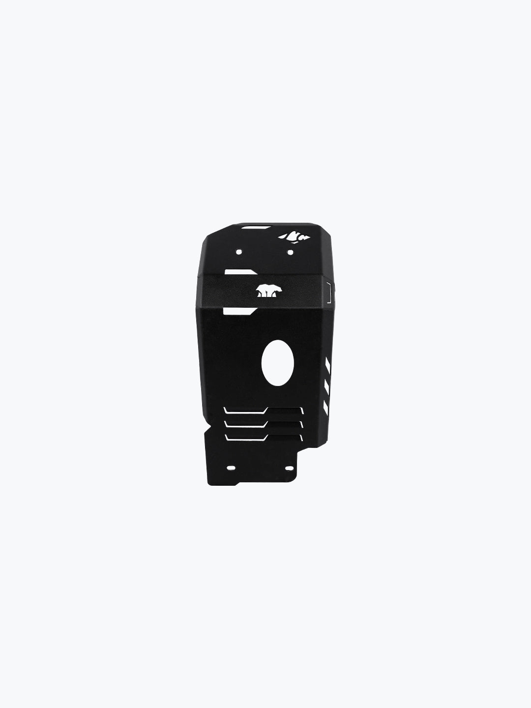 LEGUNDARY Vambrace bash plate Royal Enfield Bear 650 black mild steel engine guard