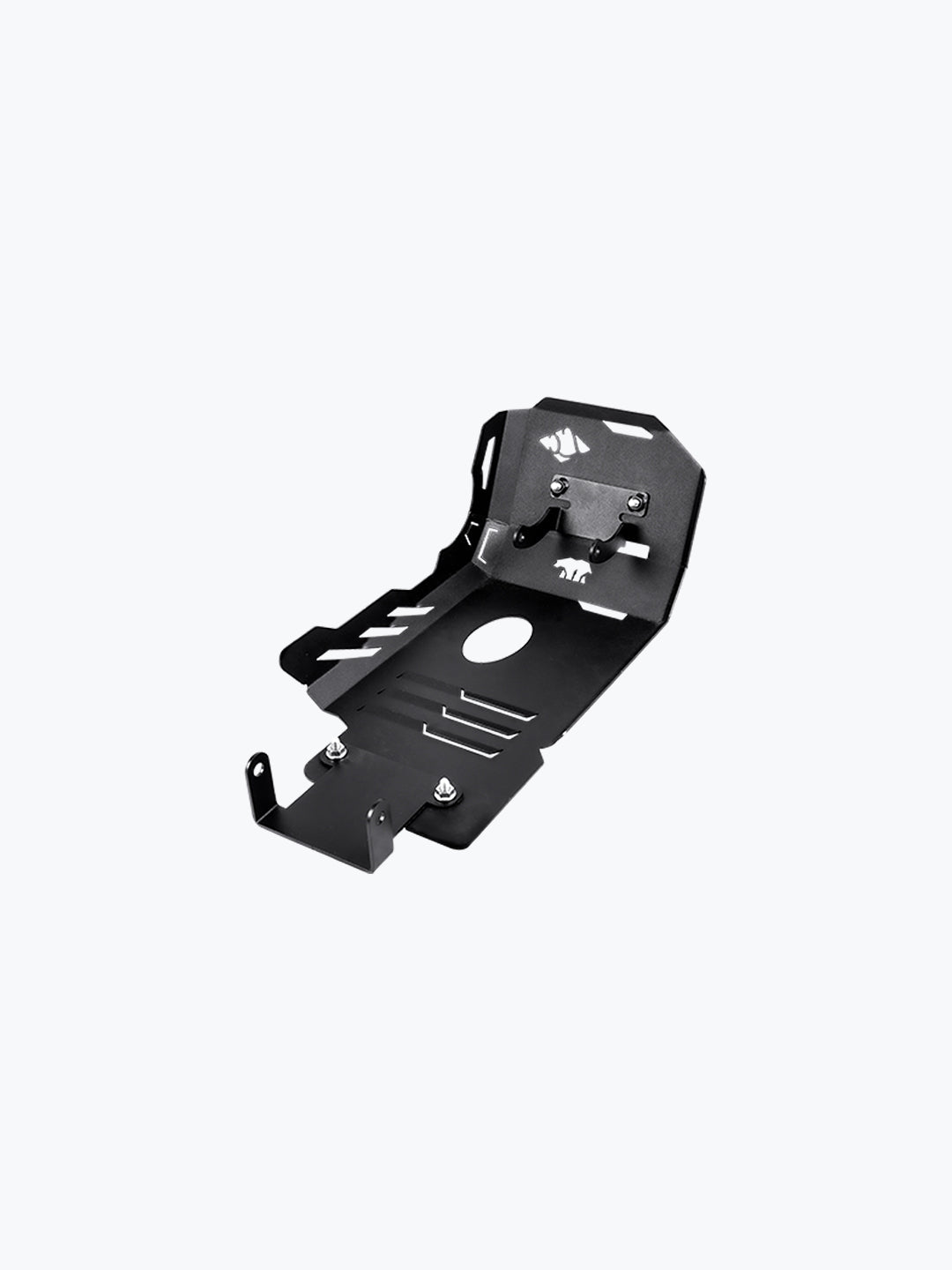 LEGUNDARY Vambrace bash plate Royal Enfield Bear 650 black mild steel engine guard