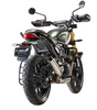 Silver Stallion Blaze Performance Exhaust for Triumph Speed 400 Scrambler 400X T4 silver black matte brushed