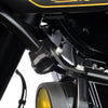 Auto Engina Universal Fit Motorcycle Fog Light Mounts Set with 19mm to 27mm TPU grips and adjustable aluminium brackets