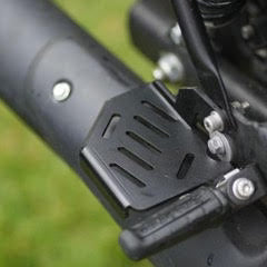 Moto Torque heavy duty foot rest for Royal Enfield Shotgun 650 rider comfort accessory