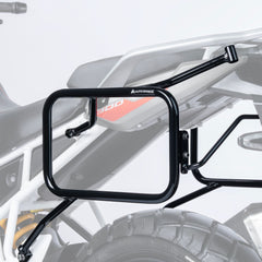 Auto Engina Pannier Stays for TVS Apache RTX 300 with aluminium pannier and touring luggage mounting support
