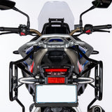 Auto Engina Pannier Stays for TVS Apache RTX 300 with aluminium pannier and touring luggage mounting support
