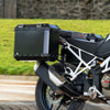 Auto Engina Pannier Stays for TVS Apache RTX 300 with aluminium pannier and touring luggage mounting support
