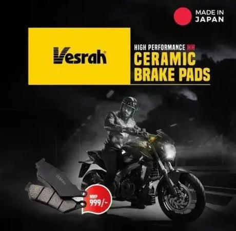 Ceramic brake pads compatible with Harley-Davidson Iron 883