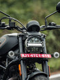 Legundary Custom MIG Headlight Grill for Harley-Davidson X440 Black Silver Mild Steel Aluminium Headlight Protector