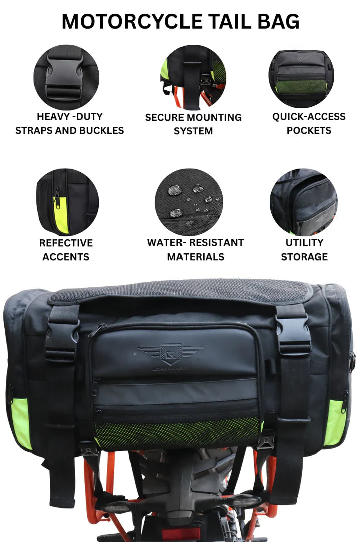 Lone Ranger X-Trail 60L Motorcycle Touring Tail Bag