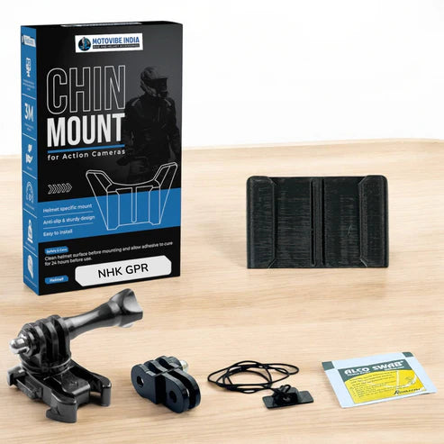 NHK GPR helmet chin mount for GoPro camera