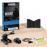 LS2 Storm 1 helmet chin mount installed for GoPro POV riding footage