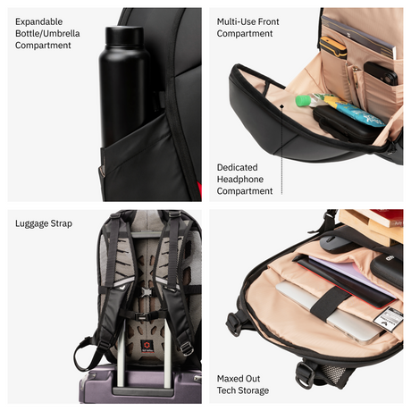 Vantora VOLEN 35L Laptop Backpack for Work, College, Travel & Daily Commute