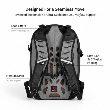Vantora VOLEN 35L Laptop Backpack for Work, College, Travel & Daily Commute