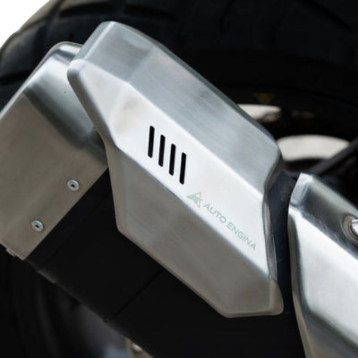 Auto Engina SS304 Exhaust Heat Shield for TVS Apache RTX 300