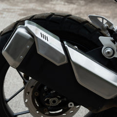 Auto Engina SS304 Exhaust Heat Shield for TVS Apache RTX 300