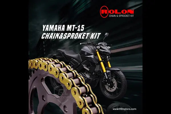 Yamaha MT15 Rolon Brass Chain & Sprocket Kit