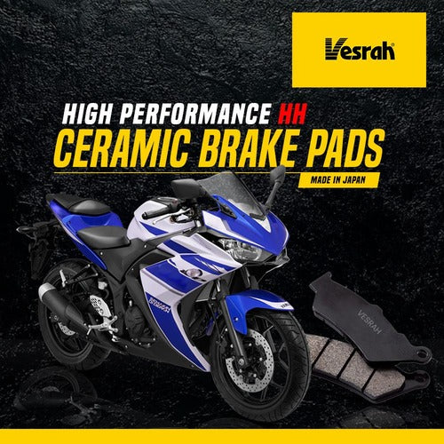 Yamaha R3 Vesrah Brake Pads (Ceramic) (2015-2020)