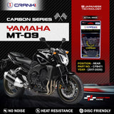 CRANK1 CFB471 Carbon Rear Brake Pads for Yamaha MT-09 2017-2020