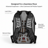 Vantora LYCAN 30L Carbon Black Laptop Backpack for Work, Commute, Travel & Daily Carry