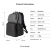 Vantora LEXOR 25L Water-Resistant Laptop Backpack for Work and Commute with 16-Inch Laptop and 12.9-Inch Tablet Compatibility