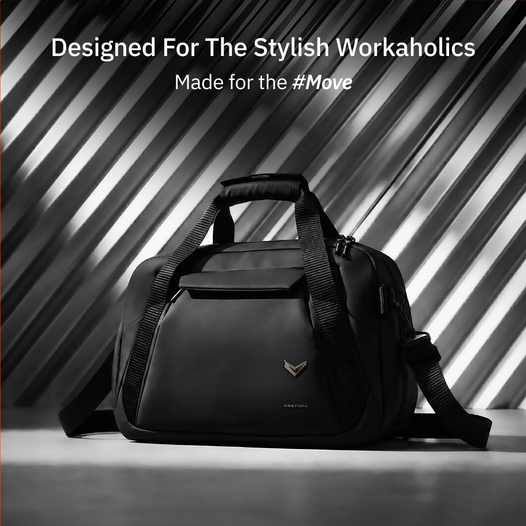 Vantora ION 16-Inch Laptop Briefcase in a water-resistant design for office, professional work and daily commute.