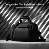 Vantora ION 16-Inch Laptop Briefcase in a water-resistant design for office, professional work and daily commute.