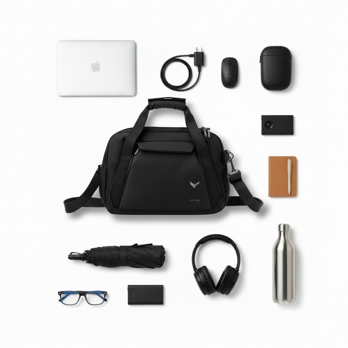 Vantora ION 16-Inch Laptop Briefcase in a water-resistant design for office, professional work and daily commute.