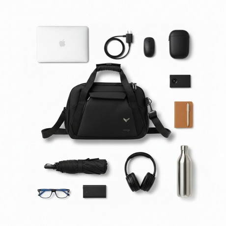 Vantora ION 16-Inch Laptop Briefcase in a water-resistant design for office, professional work and daily commute.