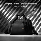 Vantora ION 16-Inch Laptop Briefcase in a water-resistant design for office, professional work and daily commute.