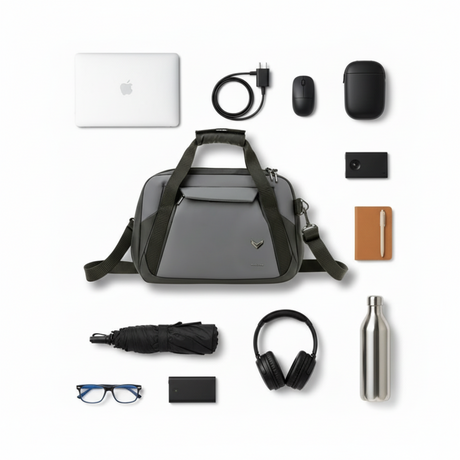 Vantora ION 16-Inch Laptop Briefcase in a water-resistant design for office, professional work and daily commute.