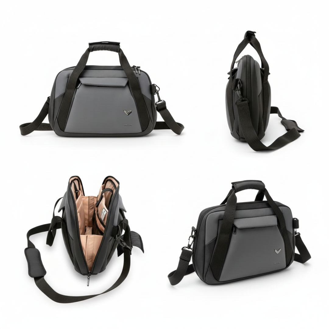 Vantora ION 16-Inch Laptop Briefcase in a water-resistant design for office, professional work and daily commute.