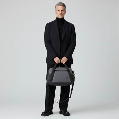 Vantora ION 16-Inch Laptop Briefcase in a water-resistant design for office, professional work and daily commute.
