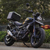 Auto Engina Crash Guard and Leg Guard for Royal Enfield Guerrilla 450 in black with built-in sliders