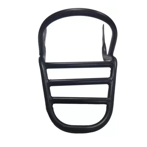 Royal Enfield Round Back Carrier (Black) | TOPRACK