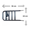 Luggage Carrier for Royal Enfield Standard, Electra and Classic 350, 500 CC (Black)