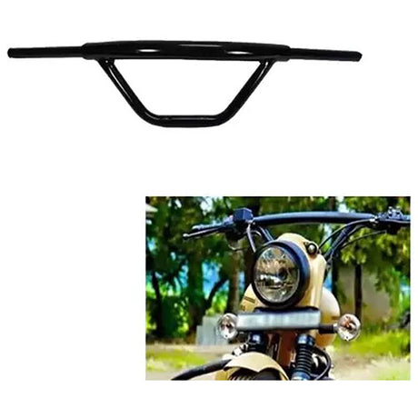 Heavy U Shaped Handlebar for Royal Enfiled (Black)
